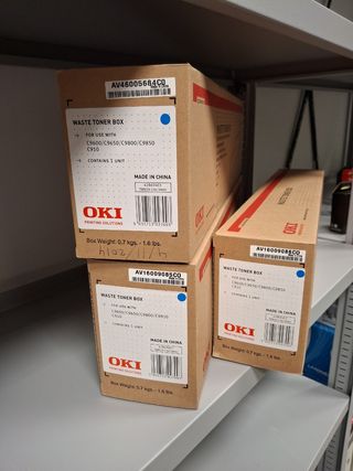 Caja de tóner residual OKI