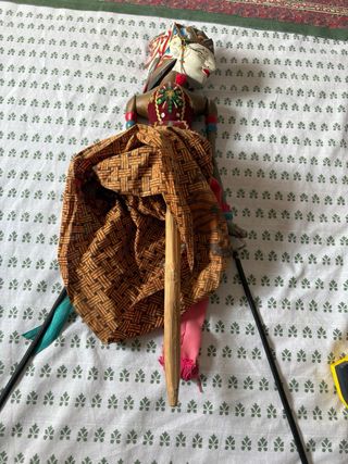 Marioneta indonesia antigua