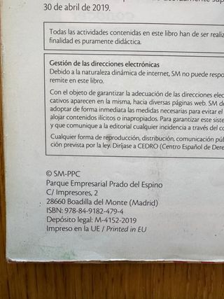 Religión católica 4 primaria SM
