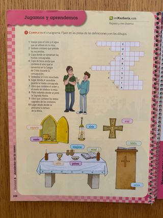 Religión católica 4 primaria SM