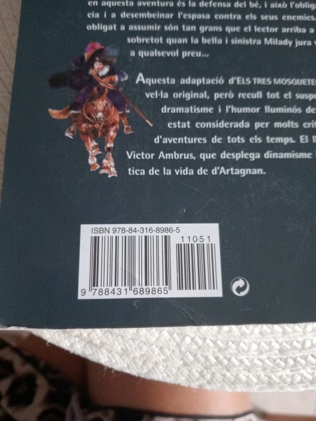 Els Tres Mosqueters. Material Auxiliar.