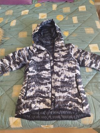 Chaqueta Oysho mujer - Pluma - Blanco/Negro