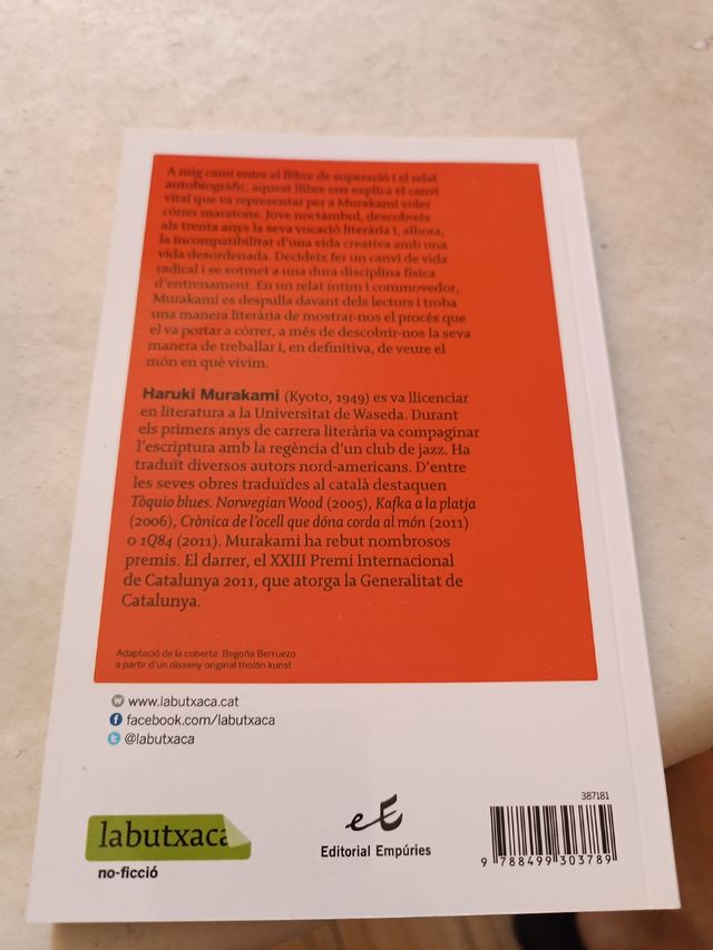 De què parlo quan parlo de córrer