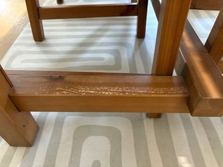 Mesa extensible comedor + 4 sillas 