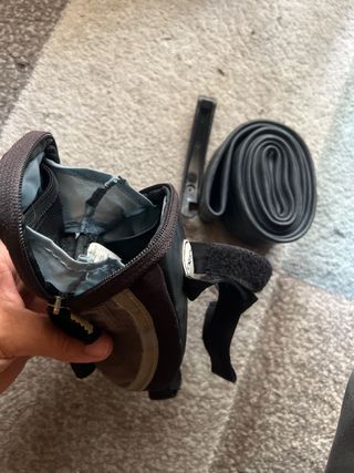 Bolsa sillín bici Trek + extras