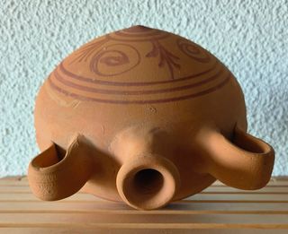 Botijo antiguo decorado