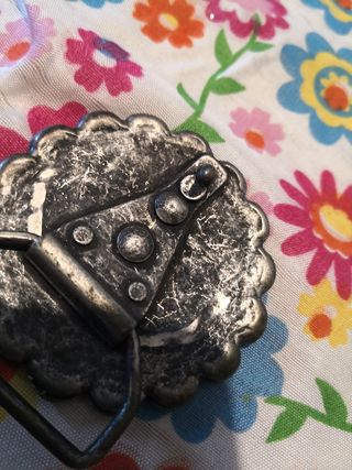 Fibbie per cinture: oro e argento