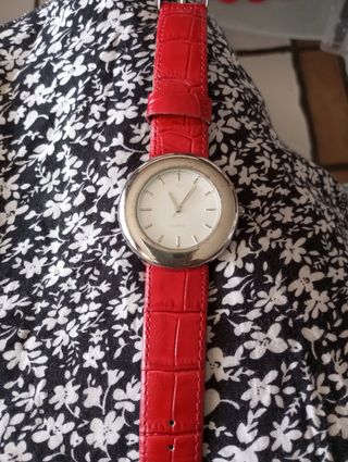 Orologio vintage donna rosso