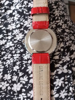 Orologio vintage donna rosso