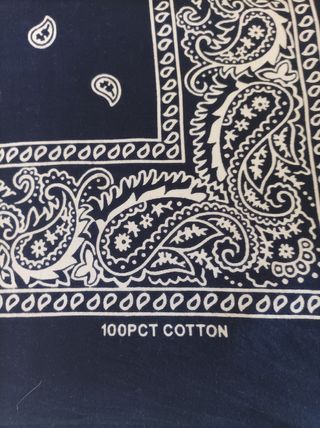 Pañuelo Bandana Negro