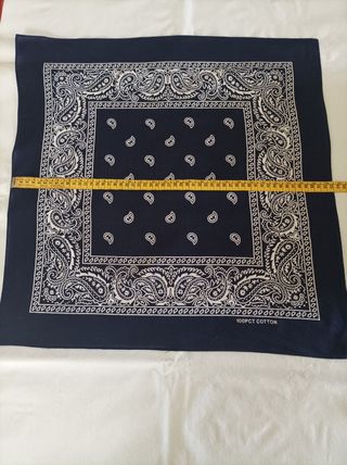 Pañuelo Bandana Negro