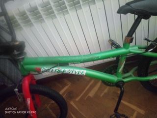 Bicicleta Freestyle Verde
