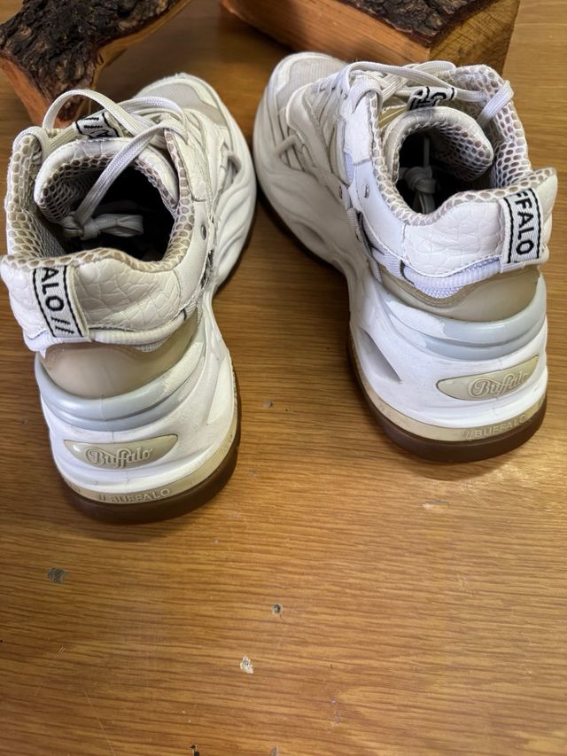 Sneakers Buffalo donna bianche