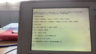 Toshiba T1910 + Trackball