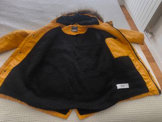 Abrigo niño amarillo 11-12 años