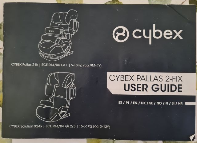 Silla coche Cybex Pallas 2-Fix (Grupo 1 y 2/3)