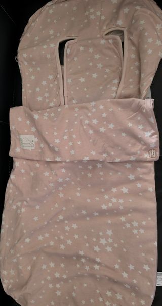 Saco silla bebé - Estrellas rosa.
Perfecto estado.