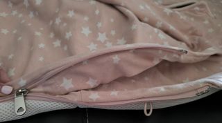 Saco silla bebé - Estrellas rosa.
Perfecto estado.