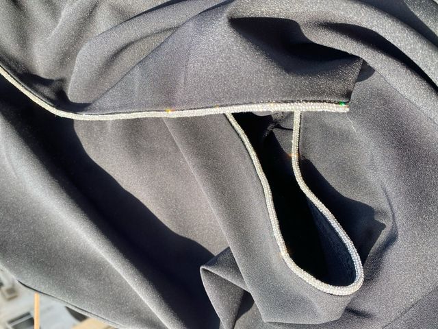 Vestido negro fiesta con