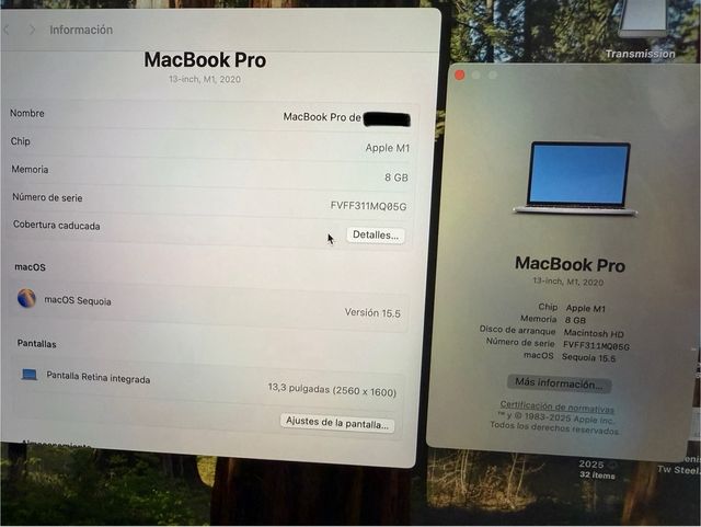 MacBook Pro M1 13" Silver