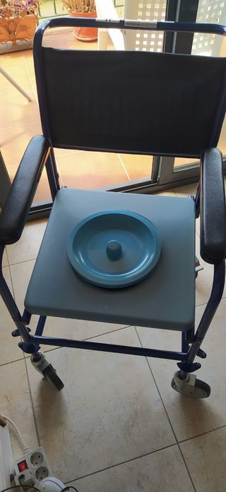 Silla WC con ruedas