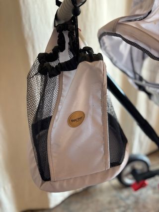 Triciclo bebé - Plegable, con capota