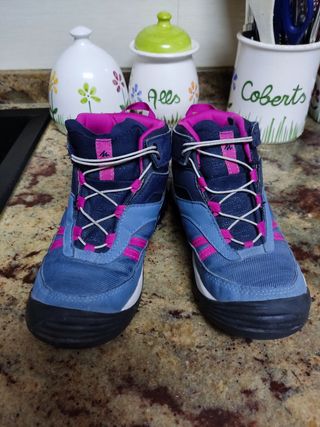 Botas montaña niña Decathlon 34
