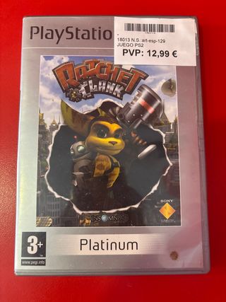 Ratchet & Clank PS2 - Platinum