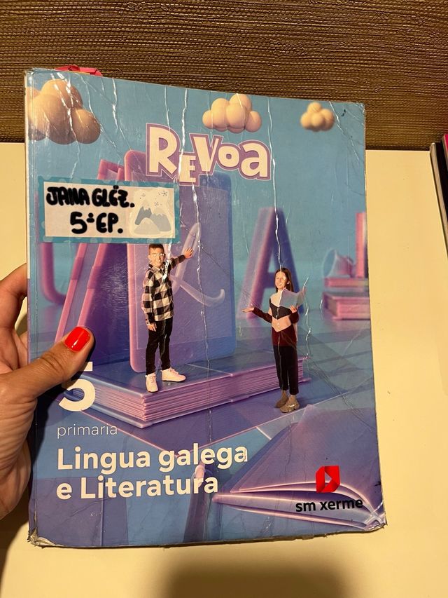 Lingua galega e Literatura. 5 Primaria. Revoa