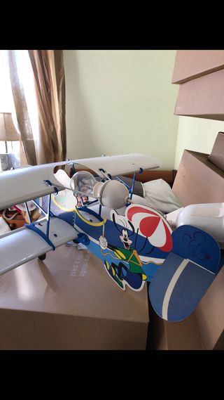 Lampara avion Mickey Mouse