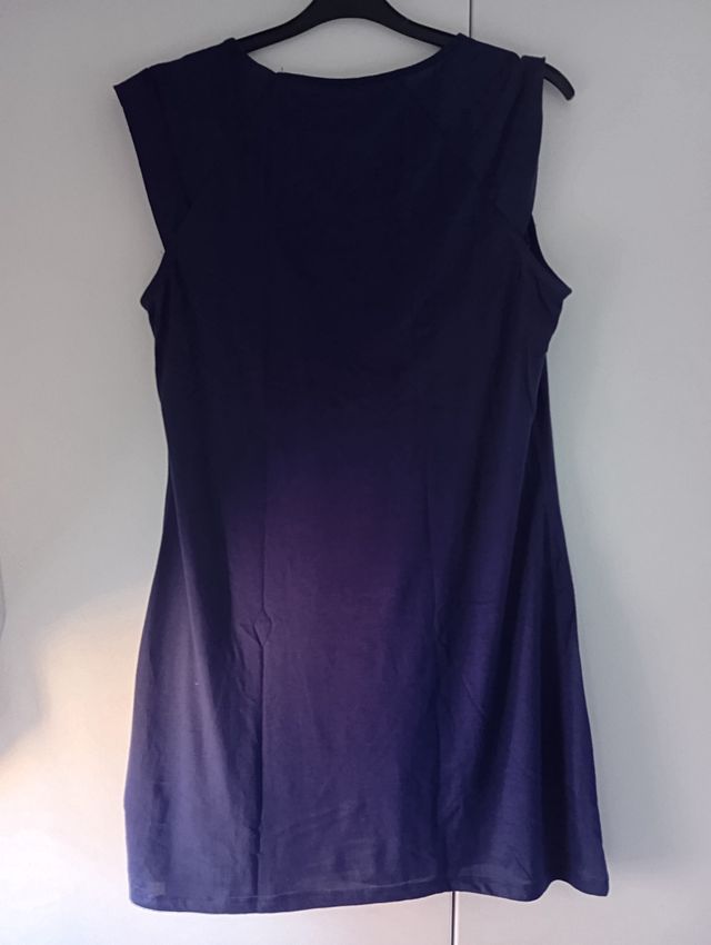 Camiseta azul marino - Talla L