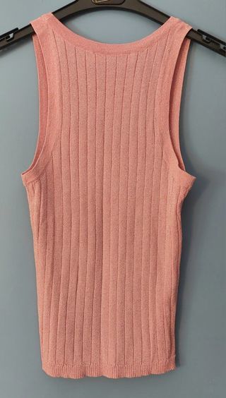 Camiseta tirantes rosa Zara