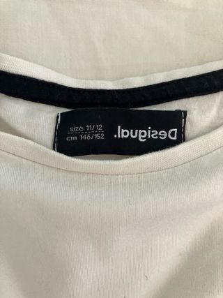 Camiseta Desigual niña verano L (11-12)
