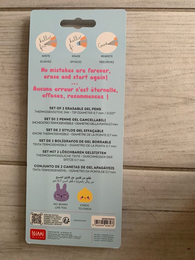 Penna Gel Legami Pasqua