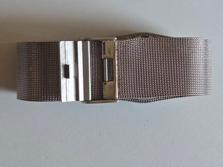 Orologio Calvin Klein donna, maglia metallica.