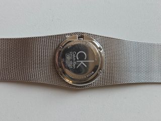 Orologio Calvin Klein donna, maglia metallica.