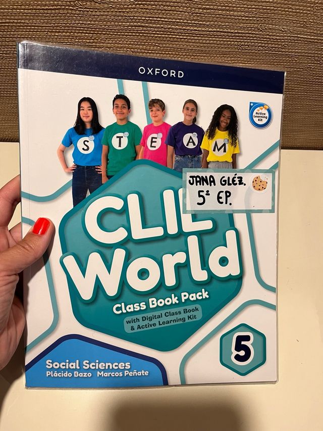 CLIL World Social Sciences 5. Class book