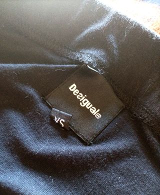 Falda negra Desigual - Talla única