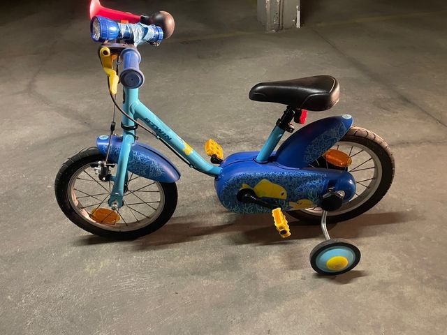 Bicicleta niño/a 3-5 años Plegable
