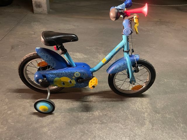 Bicicleta niño/a 3-5 años Plegable