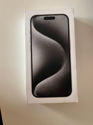 Caja iPhone 15 Pro Apple
