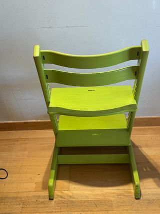 Silla infantil Stokke verde