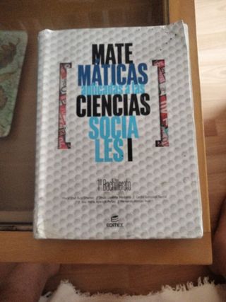 Matemáticas aplicadas a las Ciencias Sociales I...