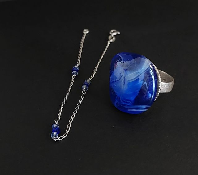 Anello e bracciale in Argento 925