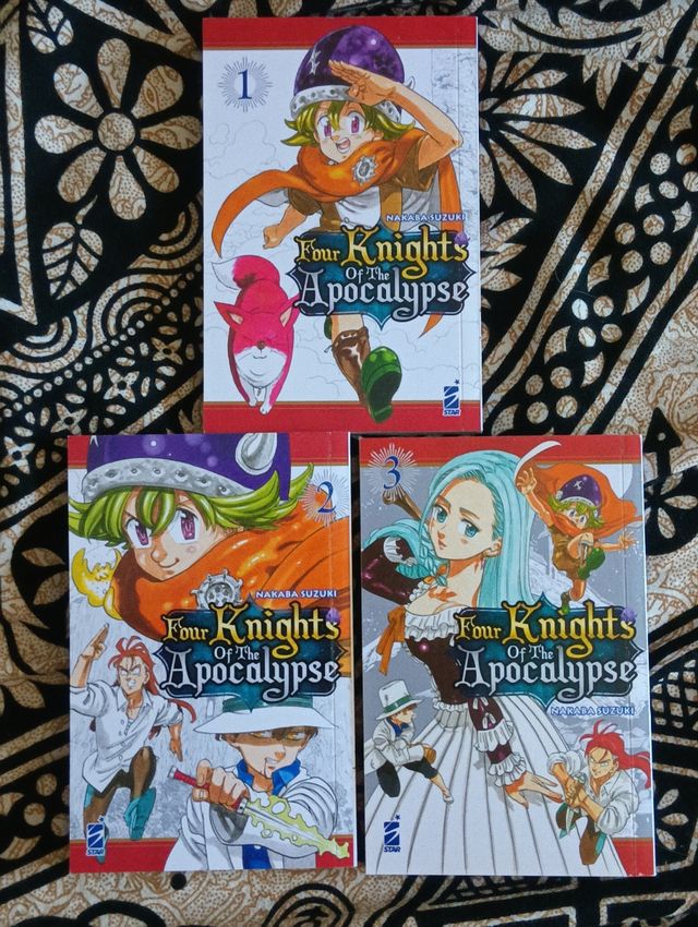 Four Knights of Apocalypse 1/2/3 perfetti ITALIANO