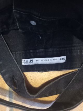 Mono vaquero negro Stradivarius M