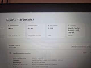 Lenovo Thinkpad T460 i7-6600U