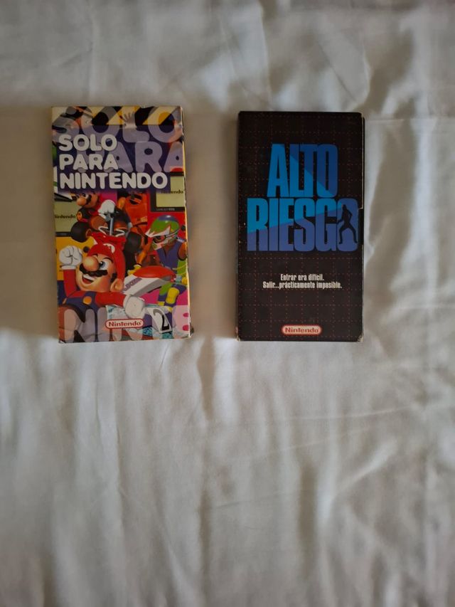 VHS Nintendo: Solo Para Nintendo + Alto Riesgo