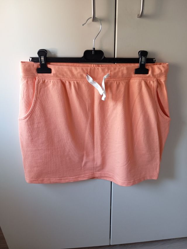 Falda naranja - Mini Falda