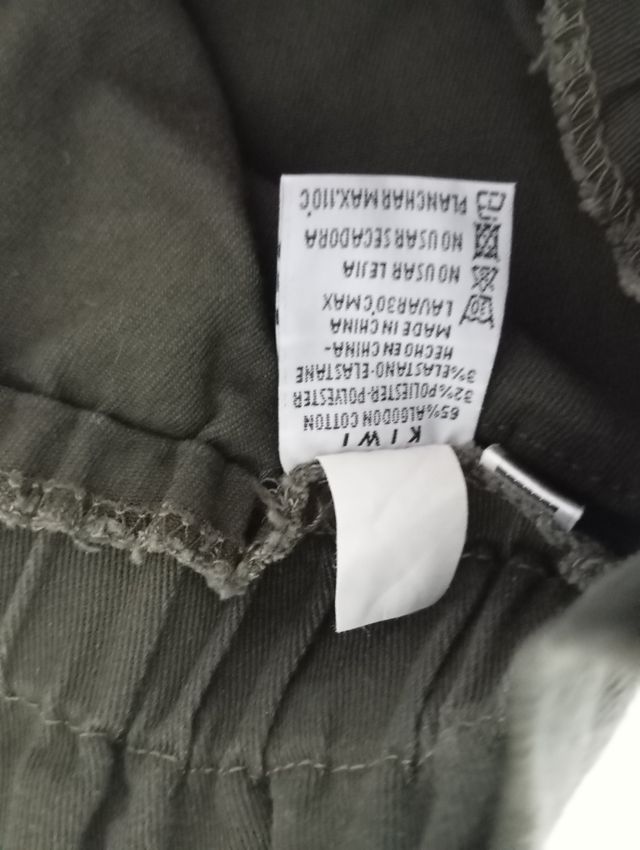 Shorts militares mujer - verde oliva